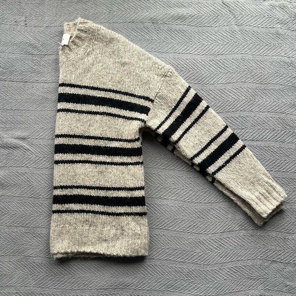 ba&sh Bosco Stripe Crewneck Sweater XS women - Picture 4 of 4